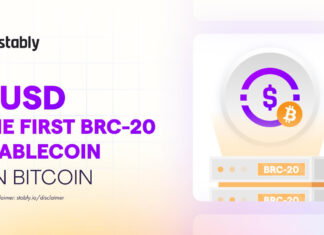 Stably Launches #USD as the First BRC20 Stablecoin on the Bitcoin Network