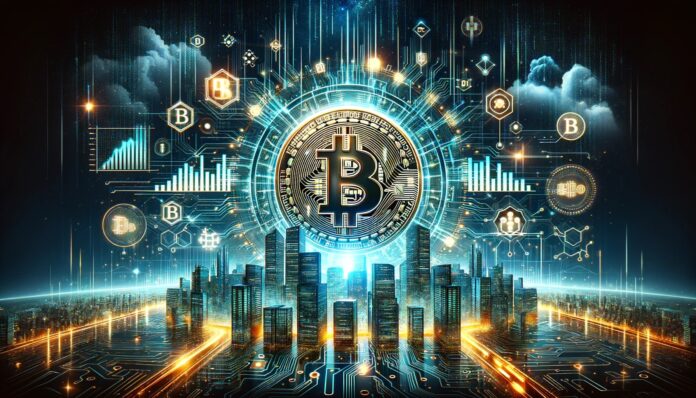 DALL·E-2024-02-29-09.31.44-An-eye-catching-wide-format-title-image-for-a-news-report-featuring-a-digital-futuristic-landscape-with-a-large-shining-Bitcoin-logo-at-the-center.jpg