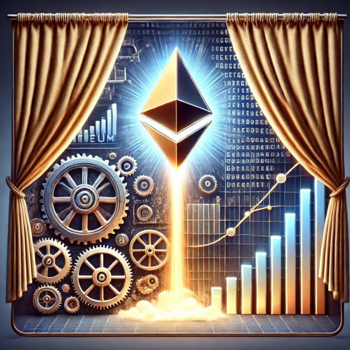 DALL·E-2025-07-18-15.32.10-A-symbolic-and-creative-square-image-inspired-by-the-article-Ethereums-Rally-Isnt-What-It-Seems-—-Heres-Whats-Really-Driving-It.-The-scene-featu.jpg