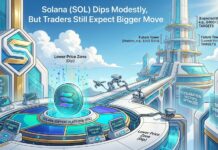 Solana (SOL) Dips Modestly, But Traders Still Expect Bigger Move