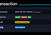 Starkware Mines Quantum-Safe Bitcoin Transaction on Mainnet
