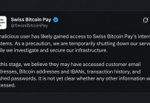 Swiss Bitcoin Pay Just Went Dark After a Mysterious Intruder