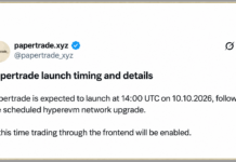 Papertrade Perp DEX Pulls in $118M in 24 Hours With 1,000x Leverage – Bitcoin News